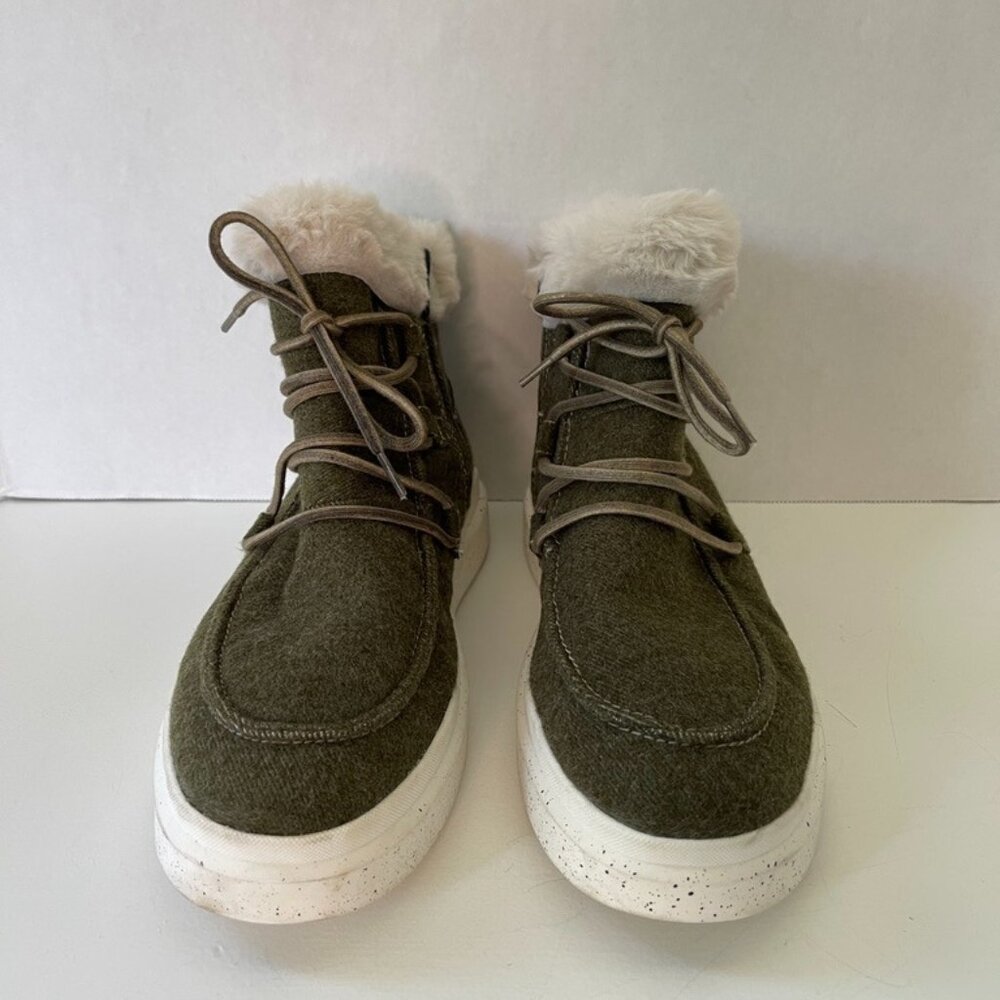 Romika Helsinki Fur Lined Fleece Lace Zip up women's Winter Boots